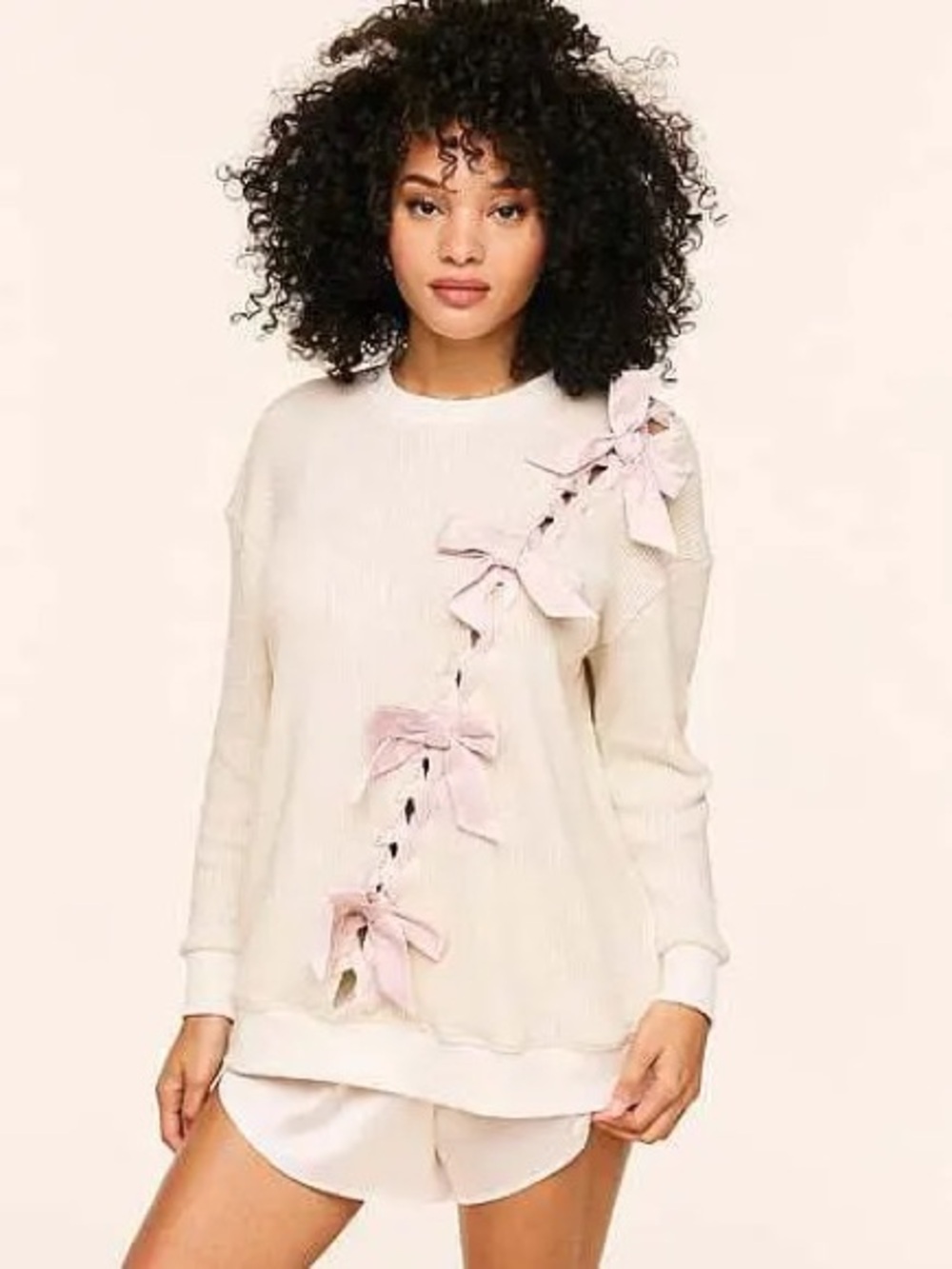 VS ADORE ME Bow-Accent Knit‎ Sweater